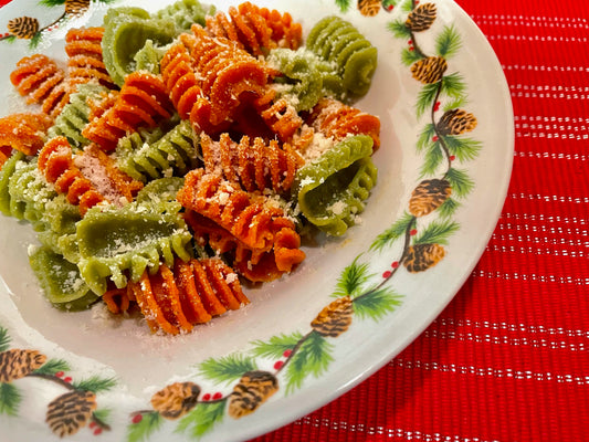 Pasta with Olive Oil and Parmesan Cheese