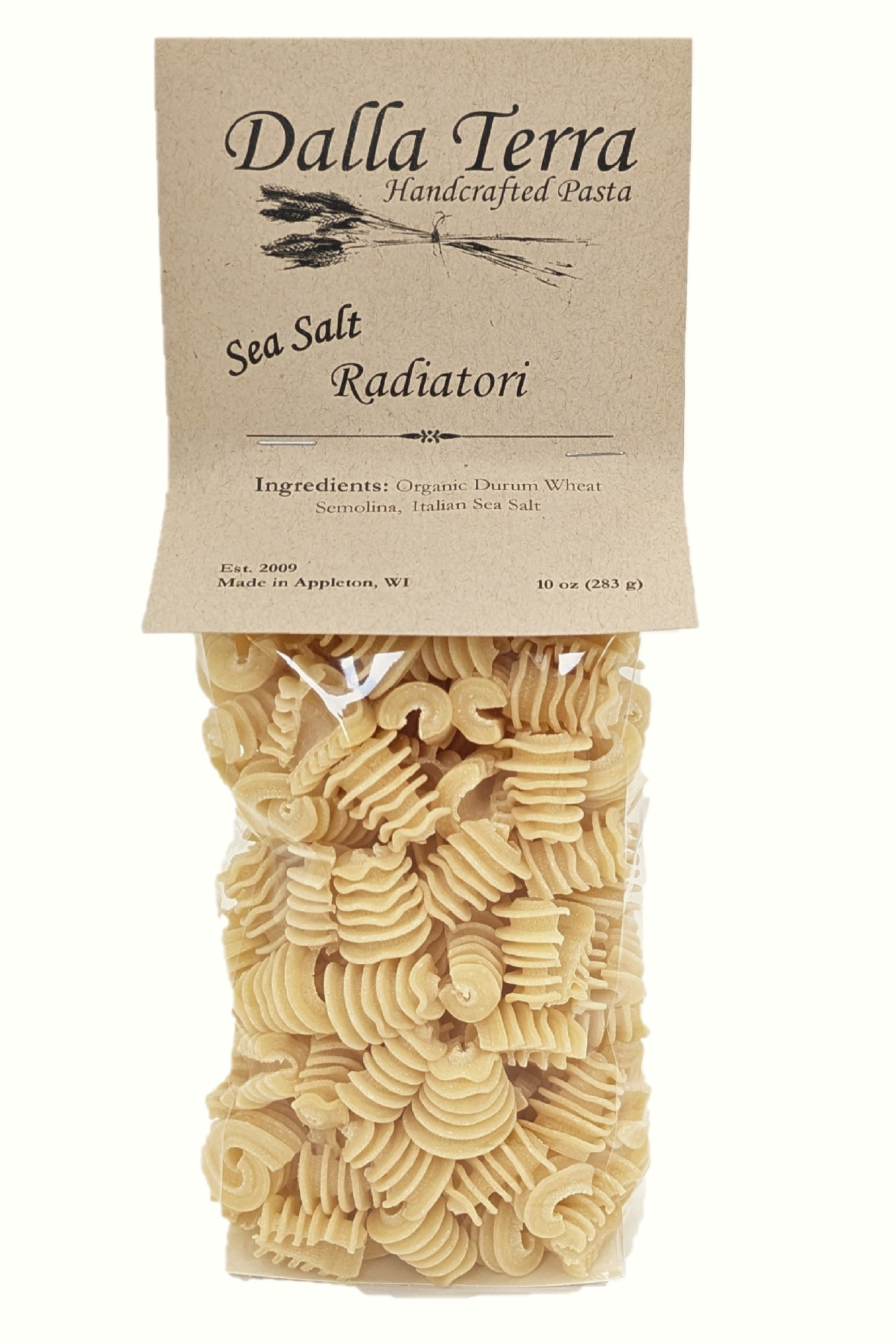 Sea Salt - Radiatori – Dalla Terra Pasta