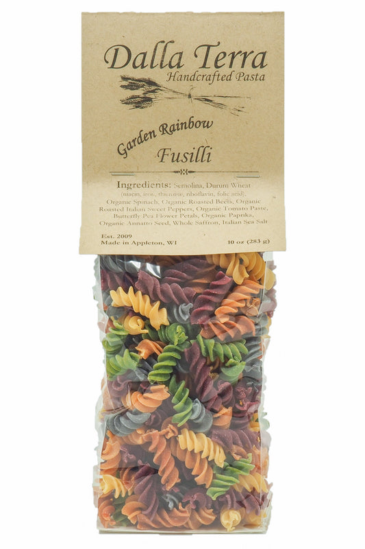 Garden Rainbow Pasta - Fusilli